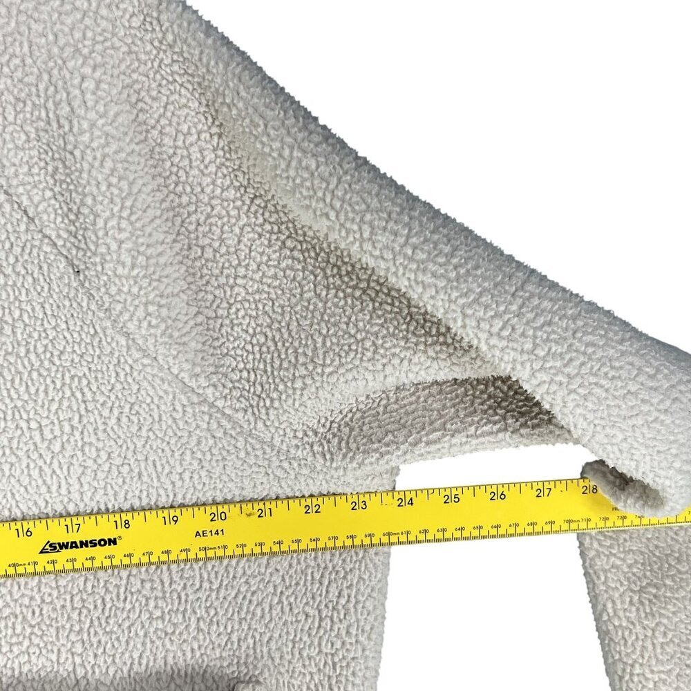 Madewell Womens L Corduroy Trimmed (Re)sourced Sherpa Terry Chore Coat Cozy - Picture 10 of 16
